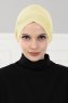 Linda - Turbante De Algodón Amarillo - Ayse Turban