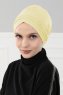 Linda - Turbante De Algodón Amarillo - Ayse Turban