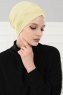 Linda - Turbante De Algodón Amarillo - Ayse Turban