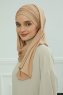 Rebecca - Turbante De Algodón Sand