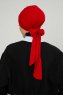 Ellie - Turbante De Algodón Rojo