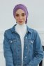 Ellie - Turbante De Algodón Violet