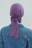 Ellie - Turbante De Algodón Violet