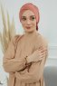 Ellie - Turbante De Algodón Salmón