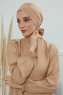 Ellie - Turbante De Algodón Sand