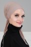 Felicia - Turbante De Algodón Taupe