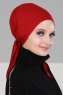 Felicia - Turbante De Algodón Burdeos