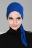 Felicia - Turbante De Algodón Azul