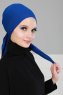 Felicia - Turbante De Algodón Azul