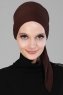 Felicia - Turbante De Algodón Marrón