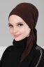 Felicia - Turbante De Algodón Marrón