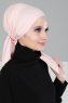 Felicia - Turbante De Algodón Rosa De Antaño