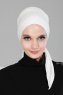Felicia - Turbante De Algodón Crema
