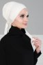 Felicia - Turbante De Algodón Crema