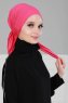 Felicia - Turbante De Algodón Fucsia