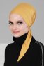 Felicia - Turbante De Algodón Mostaza