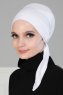 Felicia - Turbante De Algodón Blanco