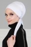 Felicia - Turbante De Algodón Blanco