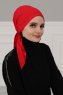 Felicia - Turbante De Algodón Rojo