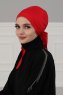Felicia - Turbante De Algodón Rojo