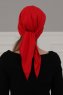 Felicia - Turbante De Algodón Rojo