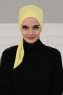Felicia - Turbante De Algodón Amarillo