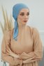 Felicia - Turbante De Algodón Sky Blue