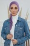 Felicia - Turbante De Algodón Violet