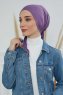Felicia - Turbante De Algodón Violet