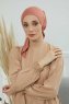 Felicia - Turbante De Algodón Salmón