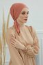 Felicia - Turbante De Algodón Salmón