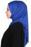 Sigrid - Hijab De Algodón Azul - Ayse Turban