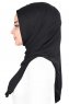 Sigrid - Hijab De Algodón Negro - Ayse Turban