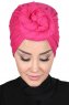 Sigrid - Hijab De Algodón Fucsia - Ayse Turban