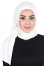 Sigrid - Hijab De Algodón Blanco - Ayse Turban
