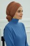 Monica - Turbante De Algodón Caramel