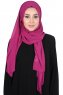 Joline - Hijab Chiffon Premium Fucsia