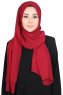 Joline - Hijab Chiffon Premium Burdeos