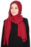Joline - Hijab Chiffon Premium Burdeos