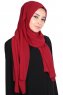 Joline - Hijab Chiffon Premium Burdeos