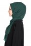 Joline - Hijab Chiffon Premium Verde Oscuro
