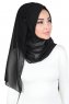 Joline - Hijab Chiffon Premium Negro