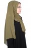 Joline - Hijab Chiffon Premium Caqui