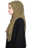 Joline - Hijab Chiffon Premium Caqui