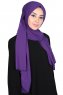 Joline - Hijab Chiffon Premium Púrpura