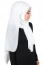 Joline - Hijab Chiffon Premium Blanquecino