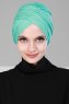 Fiona - Turbante De Algodón Turquesa - Ayse Turban