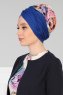 Fiona - Turbante De Algodón Azul Nature