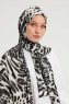 Ayten - Hijab Estampada Gris