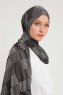 Nurgul - Hijab Estampada Negro